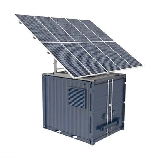 Remote solar energy storage