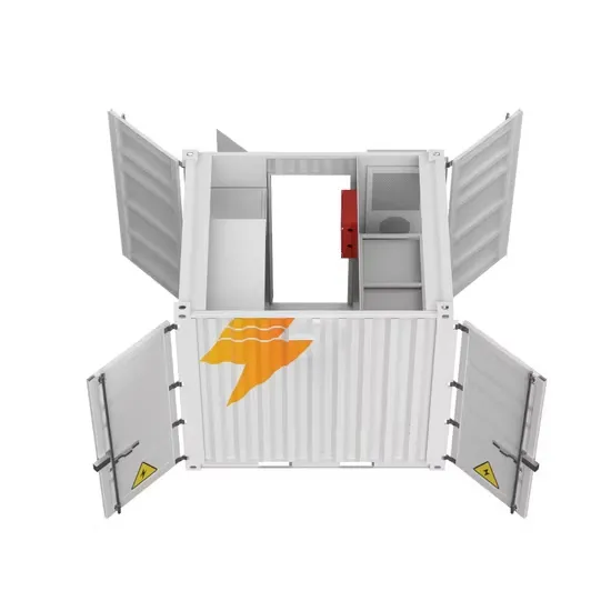 Distributed integrated energy storage cabinet installation
